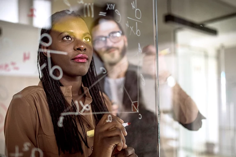 woman-and-man-training